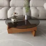 Nordic creative solid wood coffee table