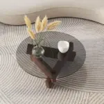 Nordic creative solid wood coffee table