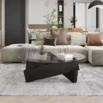 Nordic creative solid wood coffee table