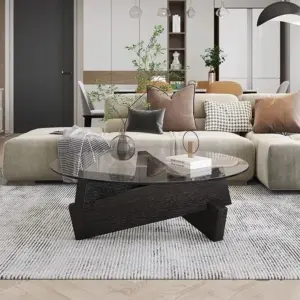 Nordic Creative Solid Wood Coffee Table