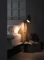 Nordic hanging spotlight or wood and metal juglana 4 700x f07399d9 969b 4663 ae7b 90a2b7862d00