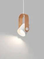 Nordic hanging spotlight or wood and metal juglana 8 700x f48fa873 ceff 4b0a ad85 d2d67661453f