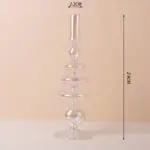 Nordic iridescent candle holders