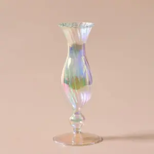 Nordic Iridescent Candle Holders