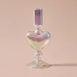 Nordic iridescent candle holders