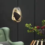 Nordic kristall wandlampe elegante beleuchtung modern design gold LED lichtquelle xlumina5