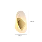 Nordic kristall wandlampe elegante beleuchtung modern design gold LED lichtquelle xlumina9