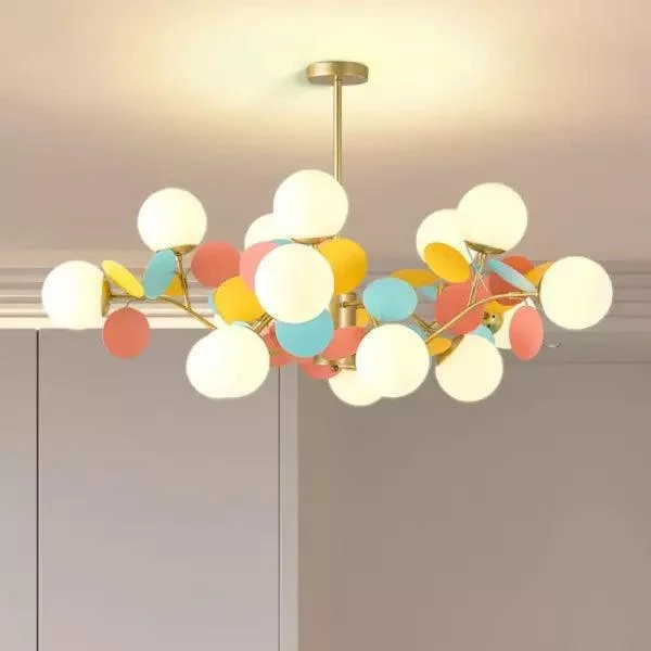 Nordic Living Room Flower Chandelier 3