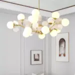 Nordic living room flower chandelier