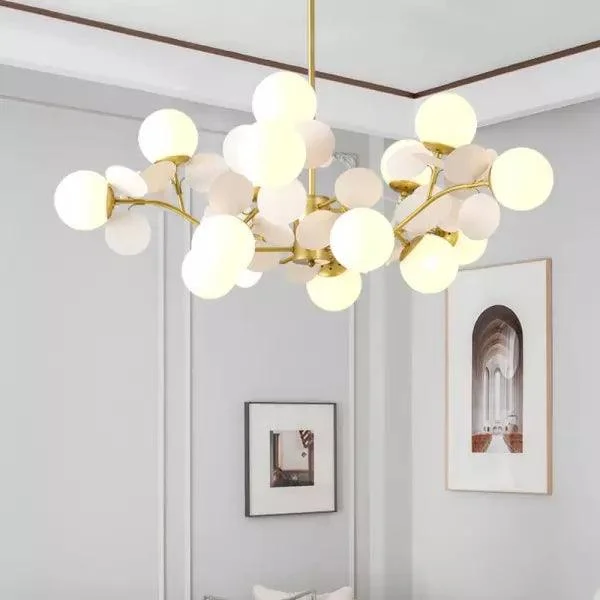 Nordic Living Room Flower Chandelier 7