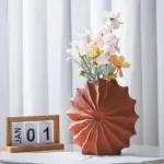 nordic-minimal-red-ceramic-vase-115889 Nordic minimal red ceramic vase