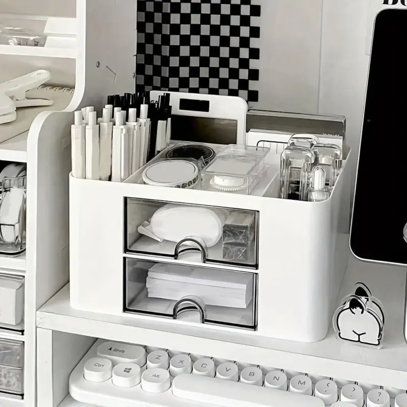 Nordic simple desk stationery organiser boxes