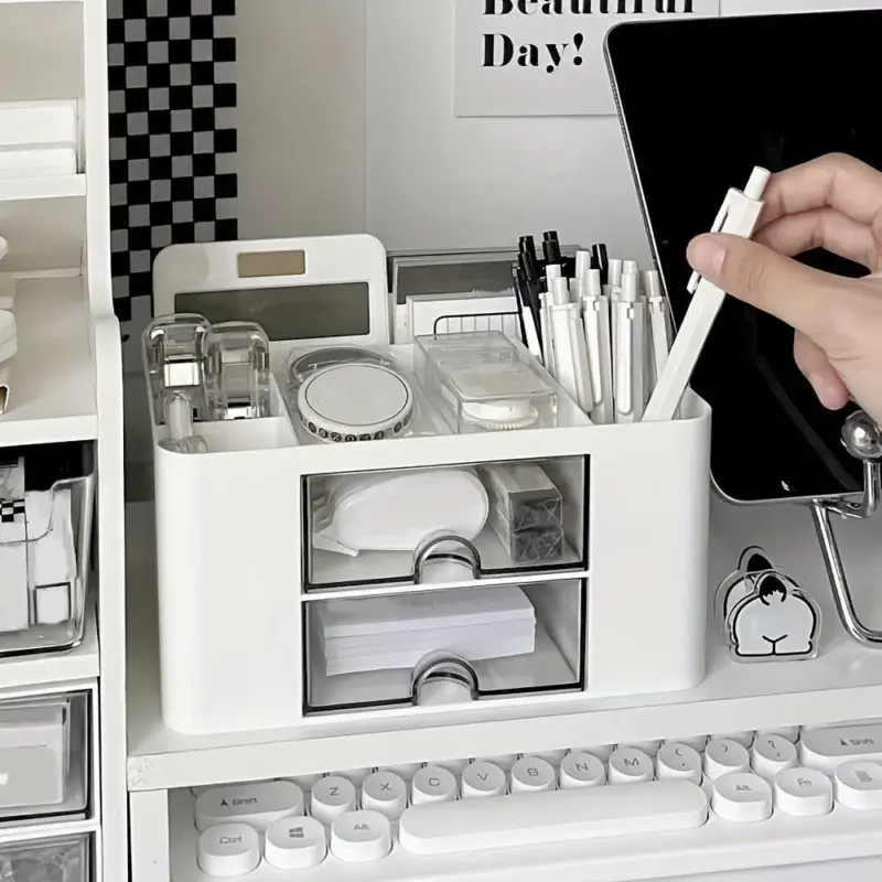 Nordic simple desk stationery organiser boxes