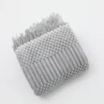 Nordic solid sofa knitted blanket