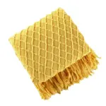 Nordic solid sofa knitted blanket
