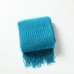 Nordic solid sofa knitted blanket