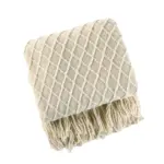 Nordic solid sofa knitted blanket