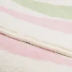 Nordic striped large area plush soft rug