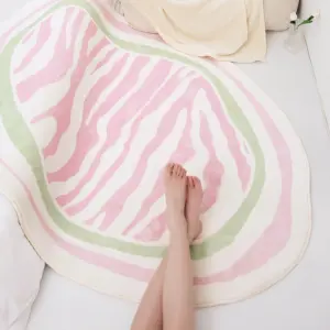 Nordic Striped Large Area Plush Soft Rug