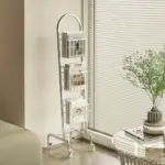 nordic-style-metallic-rotating-bookcase-286864 Nordic style metallic rotating bookcase