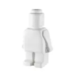 Nordic style minimal ceramic robot vase