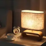 Nordicwood skandinavische tischlampe holz natur modern lampe xlumina3