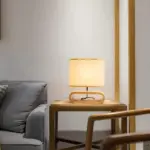 Nordicwood skandinavische tischlampe holz natur modern lampe xlumina4