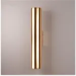 Northern art gold dining room wall lamp