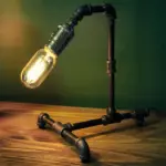 Nostalgialight retro tischlampe led wohnzimmer schlafzimmer beleuchtung xluminia