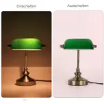 Nostalite retro mini tischlampe vintage schreibtischlampe led usb xlumina