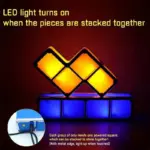 Novelty 3d buildable puzzle night light