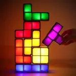 Novelty 3d buildable puzzle night light
