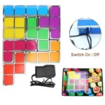 Novelty 3d buildable puzzle night light