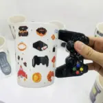 Novelty ceramic gamers coffee cup