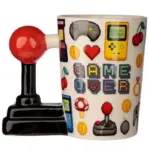 Novelty ceramic gamers coffee cup