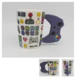Novelty ceramic gamers coffee cup