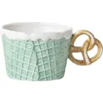 Novelty cookie shape mug plate set