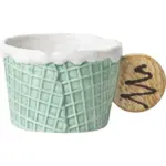 Novelty cookie shape mug plate set