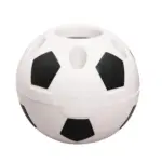 Novelty football shaped desktop organiser