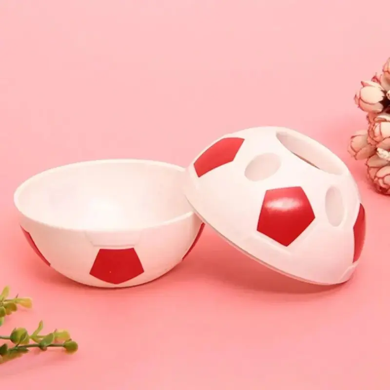 Novelty football shaped desktop organiser