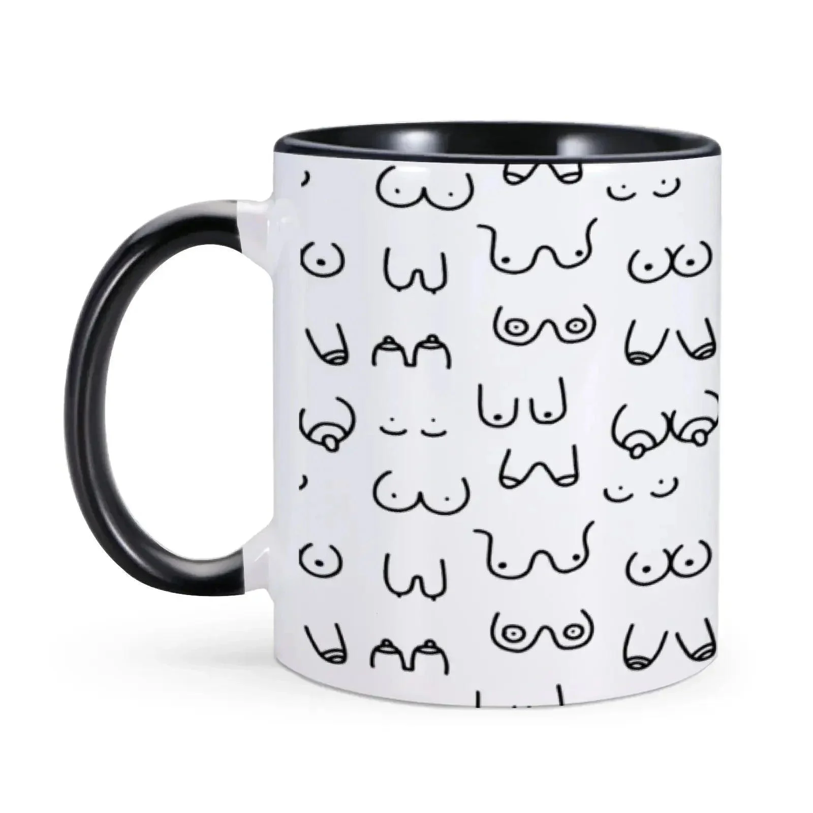 Novelty Funny Boobs Ceramic Coffee Mug 542855