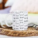 Novelty funny boobs ceramic coffee mug