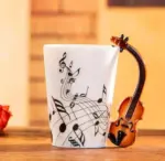 Novelty music coffee mug