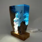 ocean-tiefen-tischlampe-blau-glas-metall-led-design-lampe-modern-xlumina_1 Ocean tiefen tischlampe blau glas metall led design lampe modern xlumina