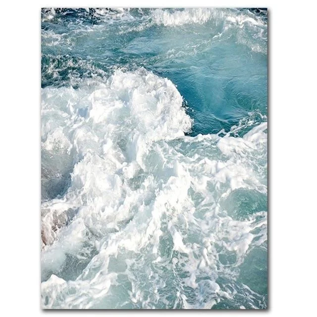 Ocean Wave Landscapes Canvas Painting Seascape Nordic Posters And Prints Home Decoration Living Room Wall Art Pictures Unframed 260376