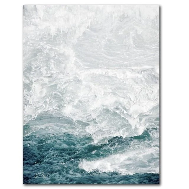 Ocean Wave Landscapes Canvas Painting Seascape Nordic Posters And Prints Home Decoration Living Room Wall Art Pictures Unframed 588320