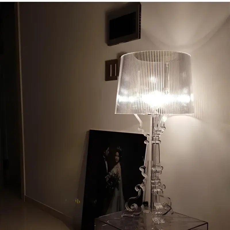 Opulentshine tischlampe luxuriose led lichtquelle modern glanzvoll elegant xlumina