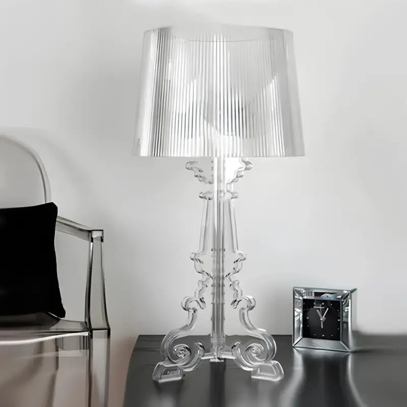 Opulentshine tischlampe luxuriose led lichtquelle modern glanzvoll elegant xlumina