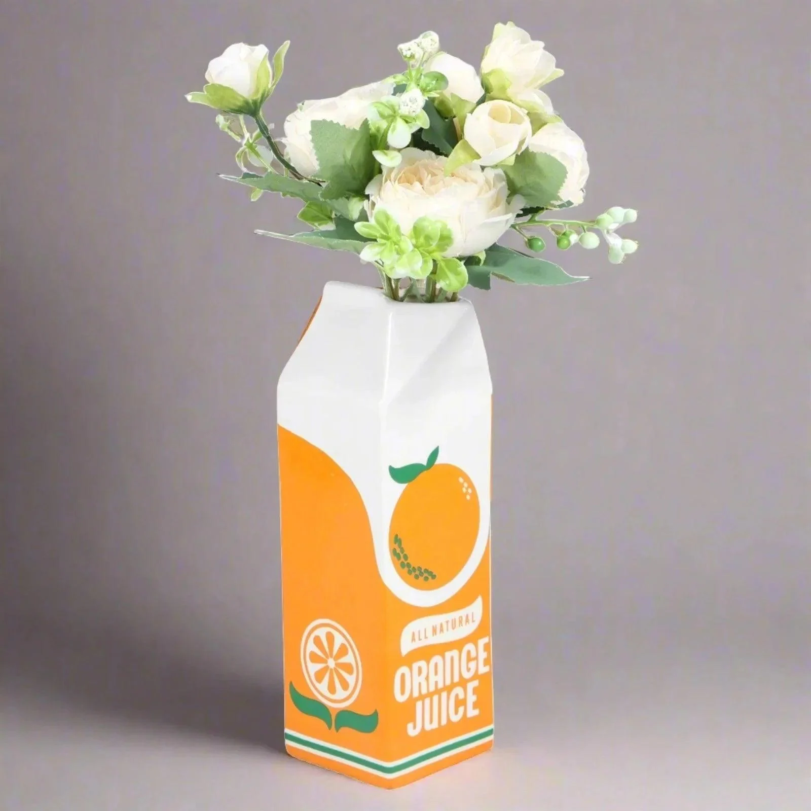 Orange Juice Ceramic Vase 926324