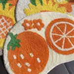 Orange rug patchandbagel